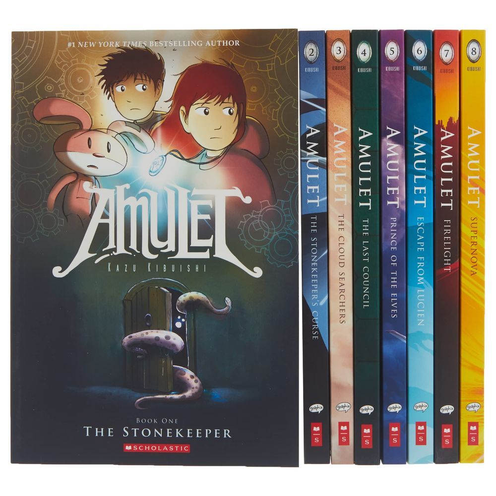 Amulet - Set of 8 Books