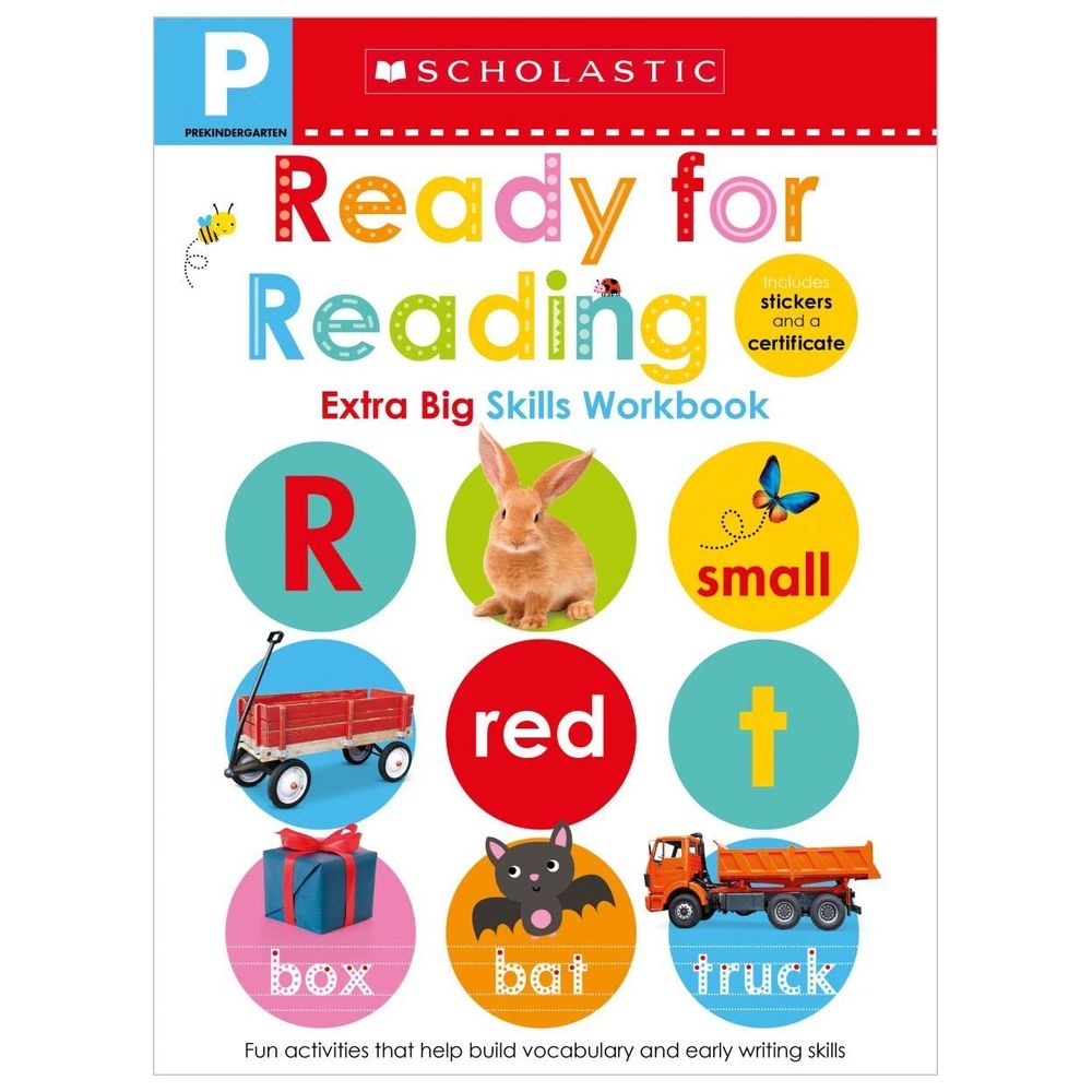 Pre-K Extra Big Skills Workbook: Ready For Reading