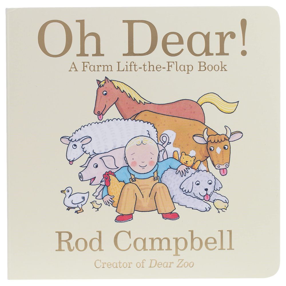 Oh Dear!: A Farm Lift-The-Flap Book