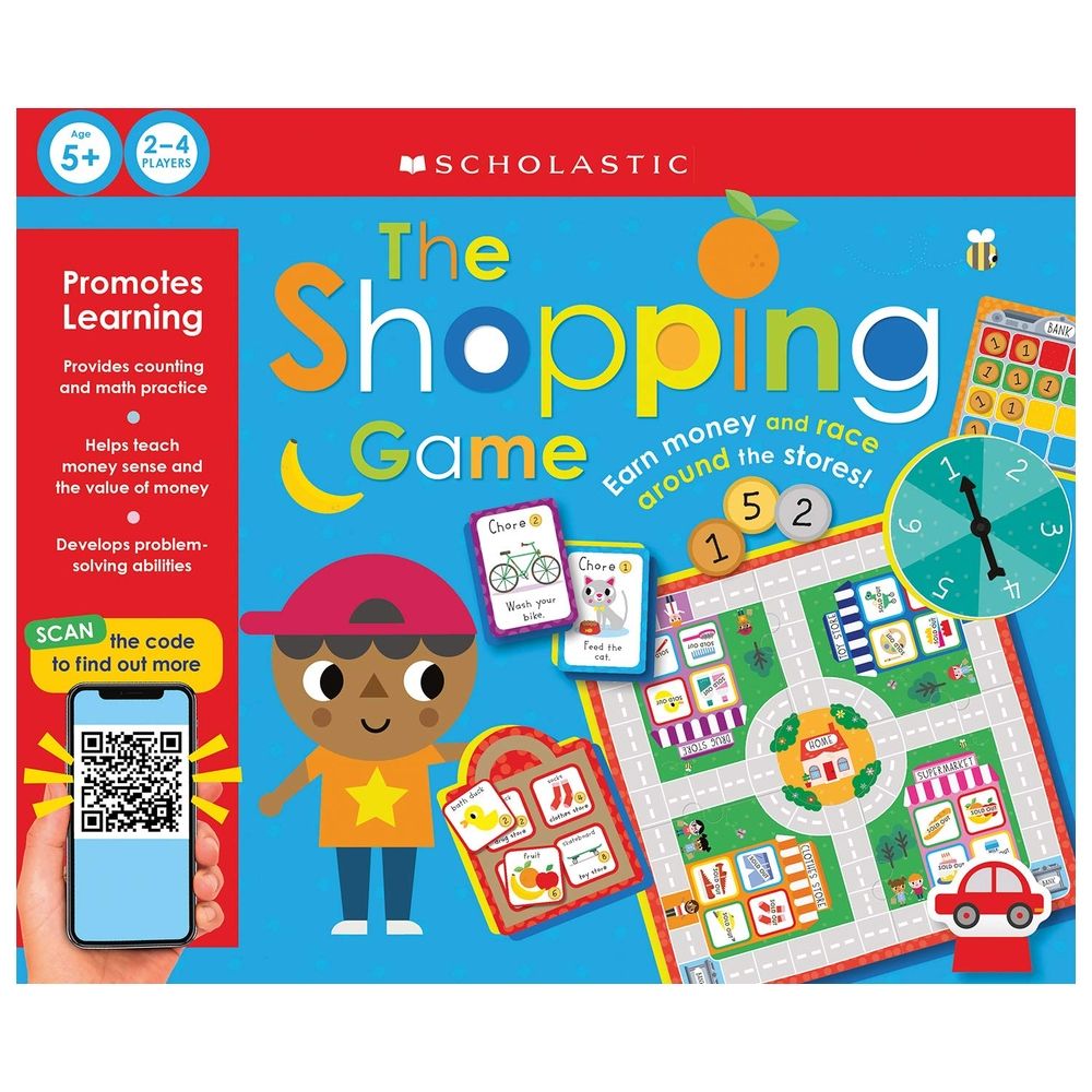  كتاب the shopping game: scholastic early learners (learning game)