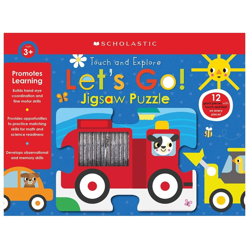 Let's Go! Jigsaw Puzzle (Scholastic Early Learners)