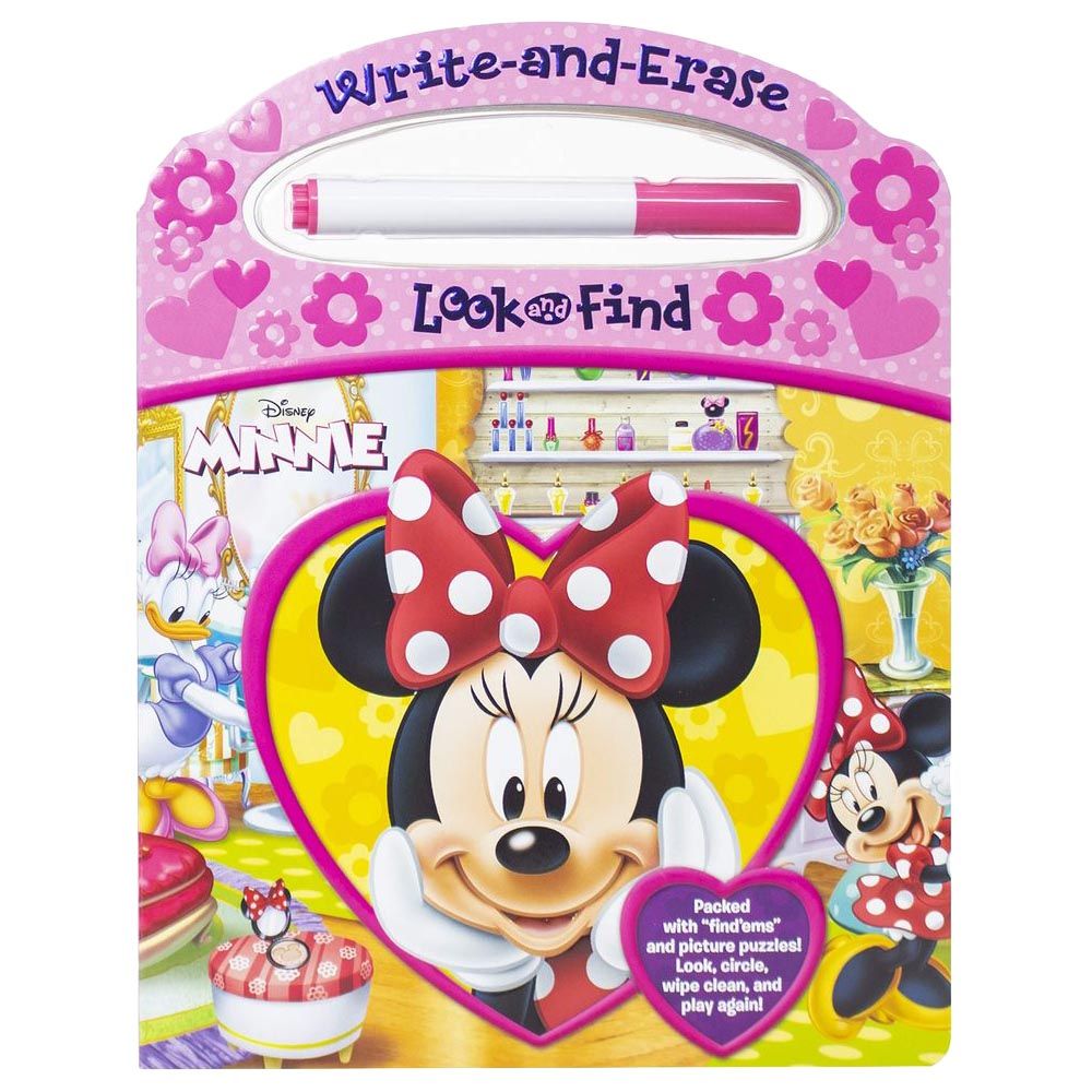 Look and Find: Disney Minnie Mouse - Write-And-Erase