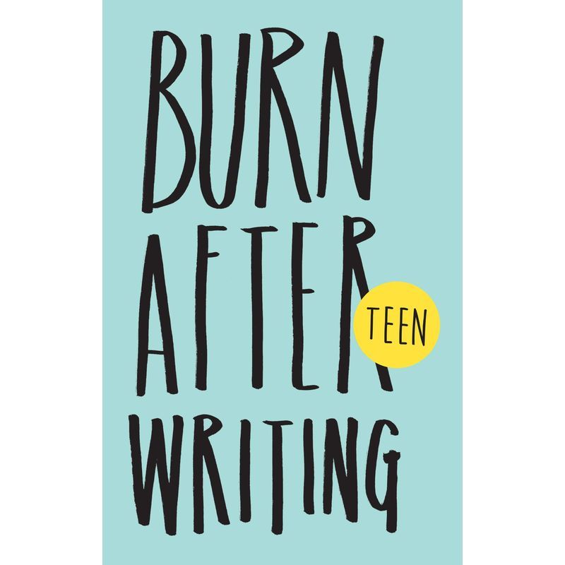 كتاب Burn After Writing Teen