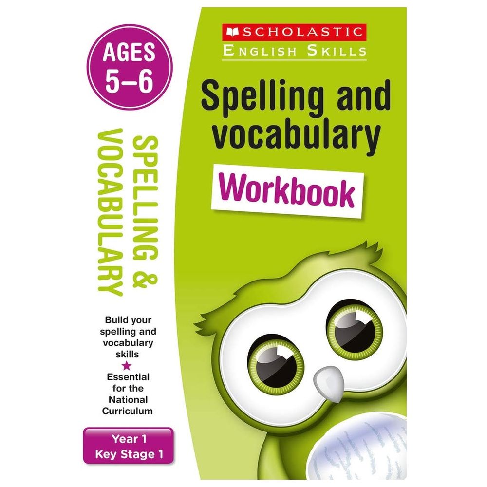 Spelling And Vocabulary Workbook (Year 1)