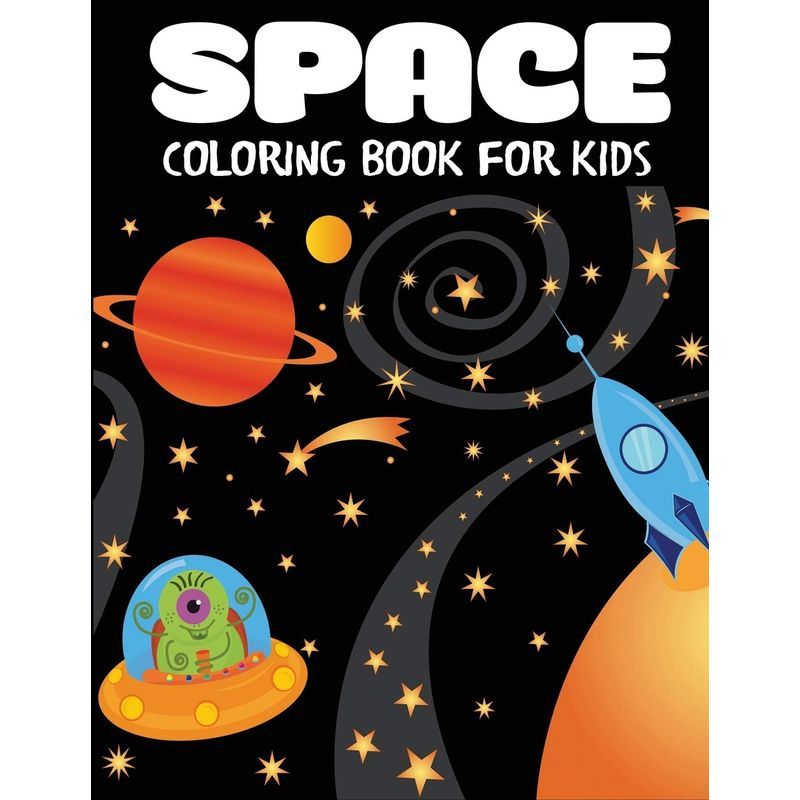 Space Coloring Book For Kids