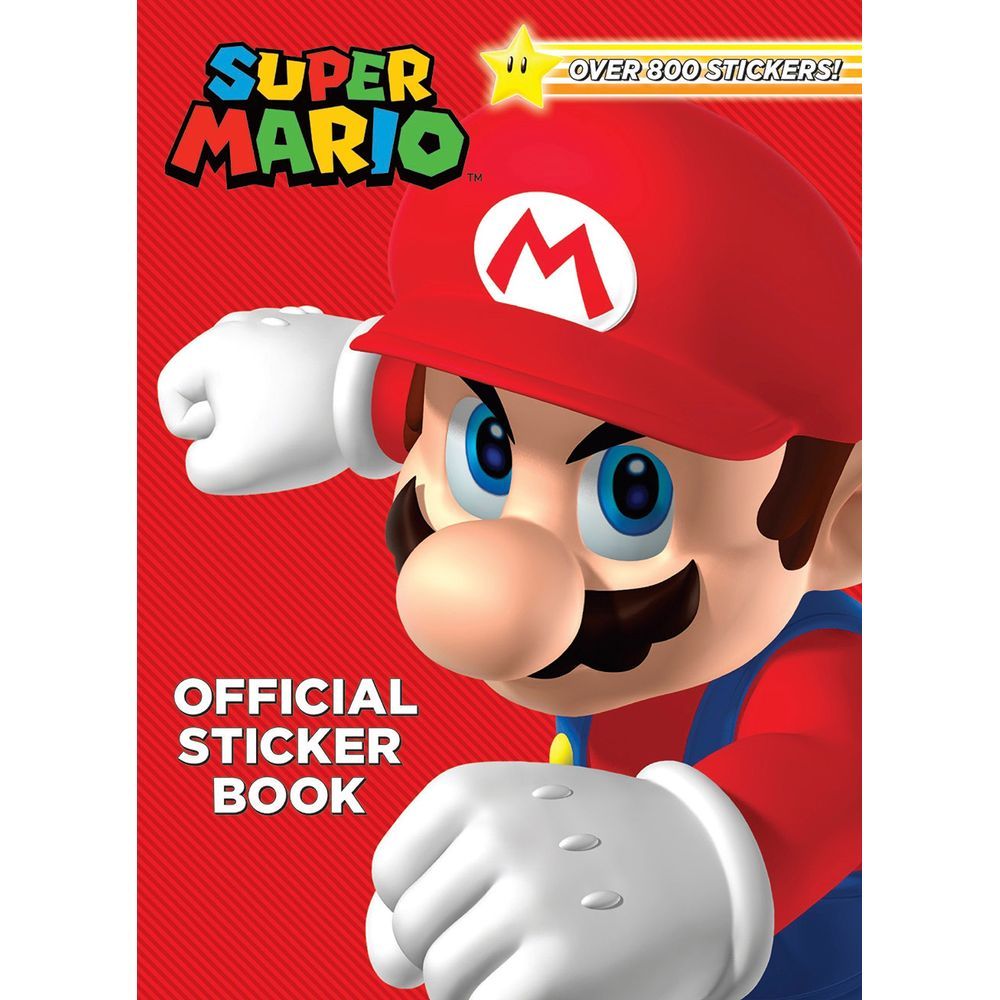 Super Mario Official Sticker Book