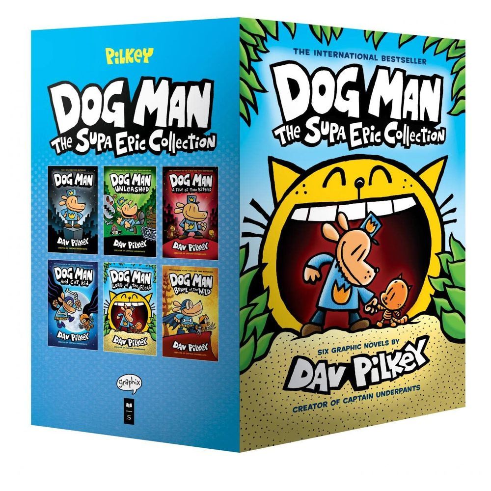 Dog Man: The Supa Epic Collection - Set Of 6 Books