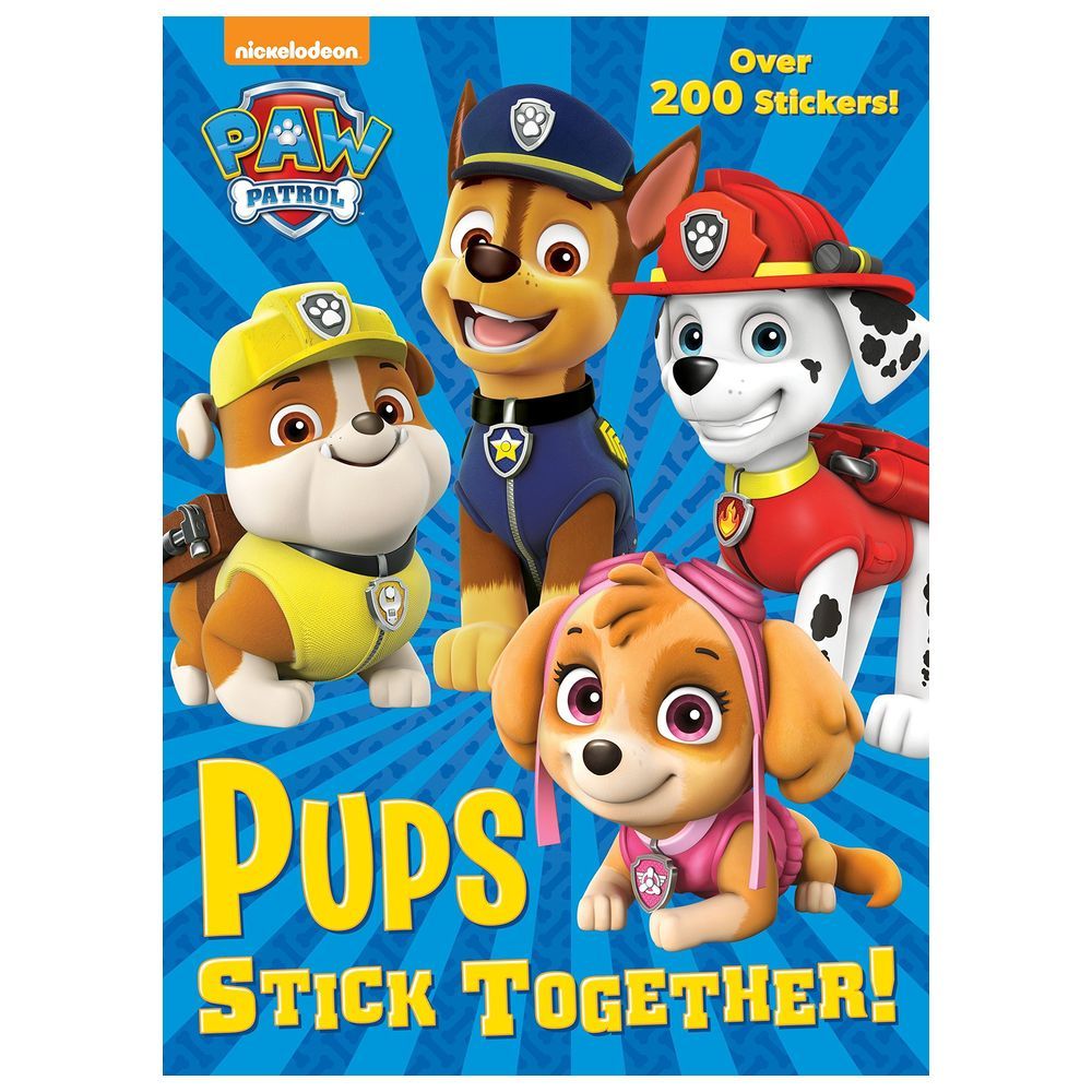  كتاب paw patrol: pups stick together!