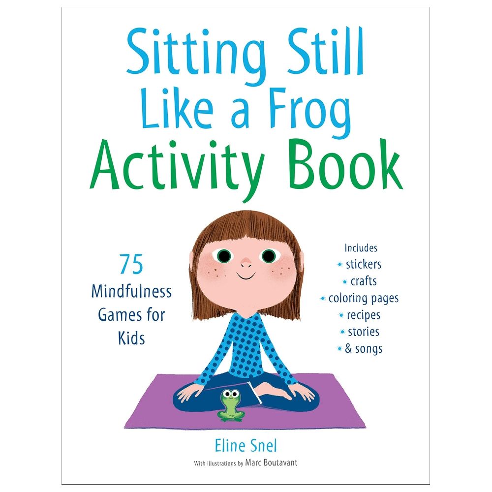  كتاب sitting still like a frog activity book: 75 mindfulness games for kids