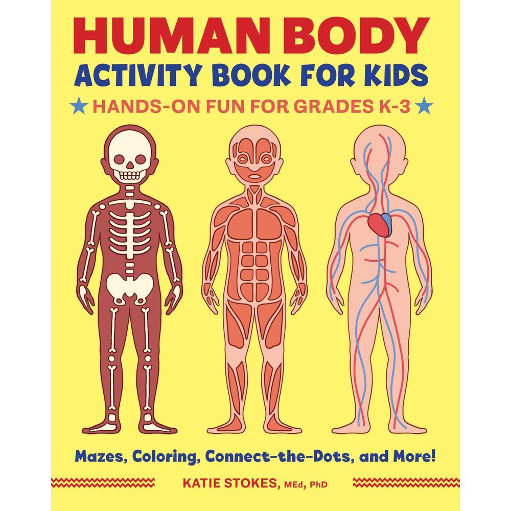 Human Body Activity Book For Kids: Hands-On Fun For Grades K-3