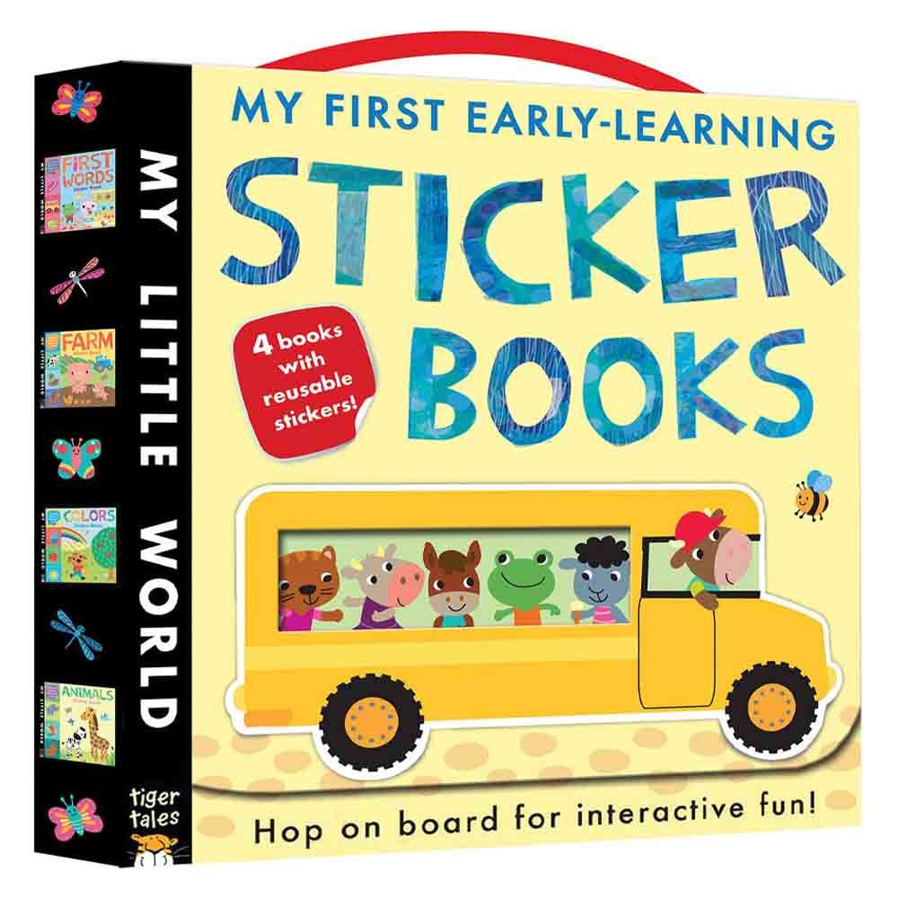 My First Early-Learning Sticker Books