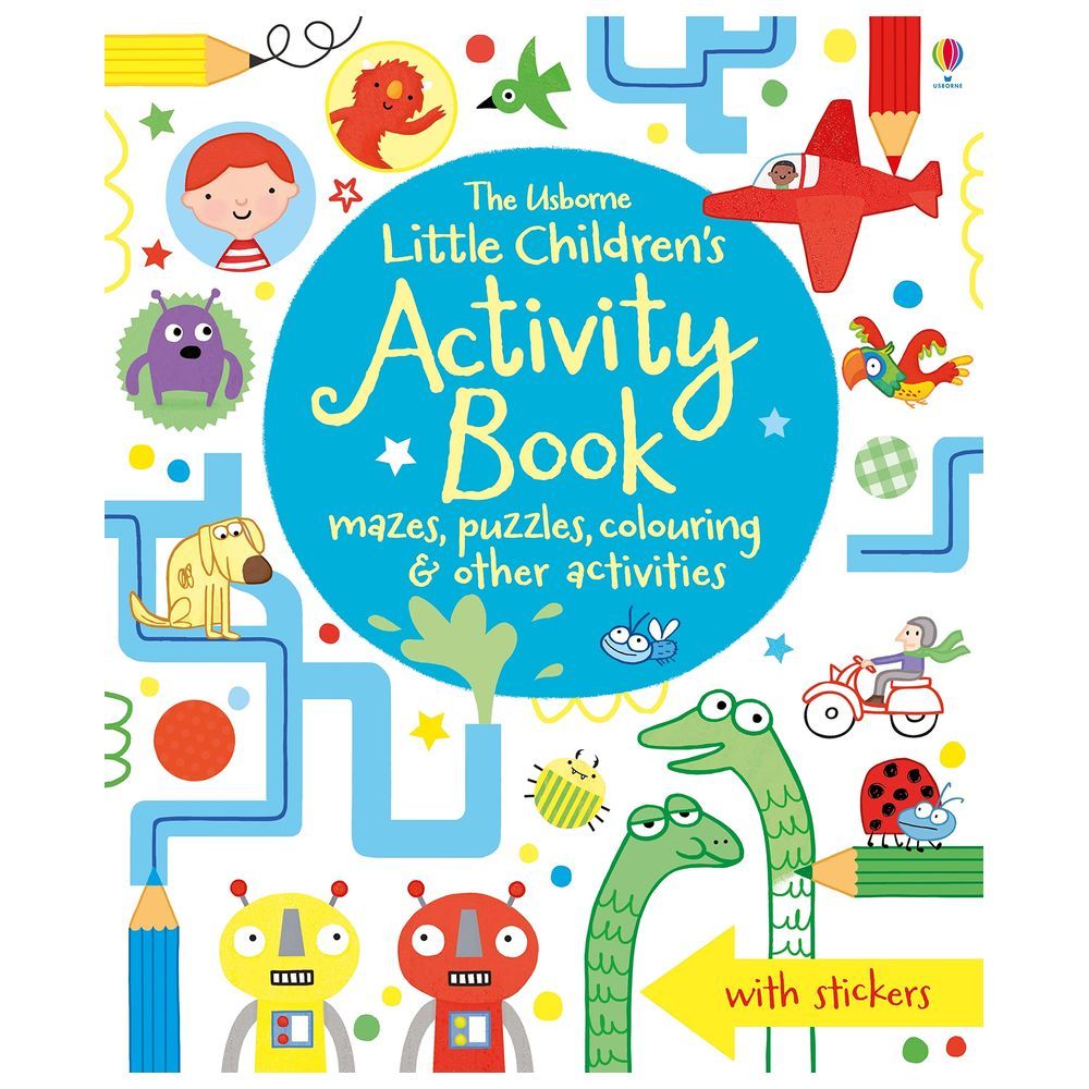 كتب أسبورن-  كتاب الأنشطة The Usborne Little Children's Activity Book