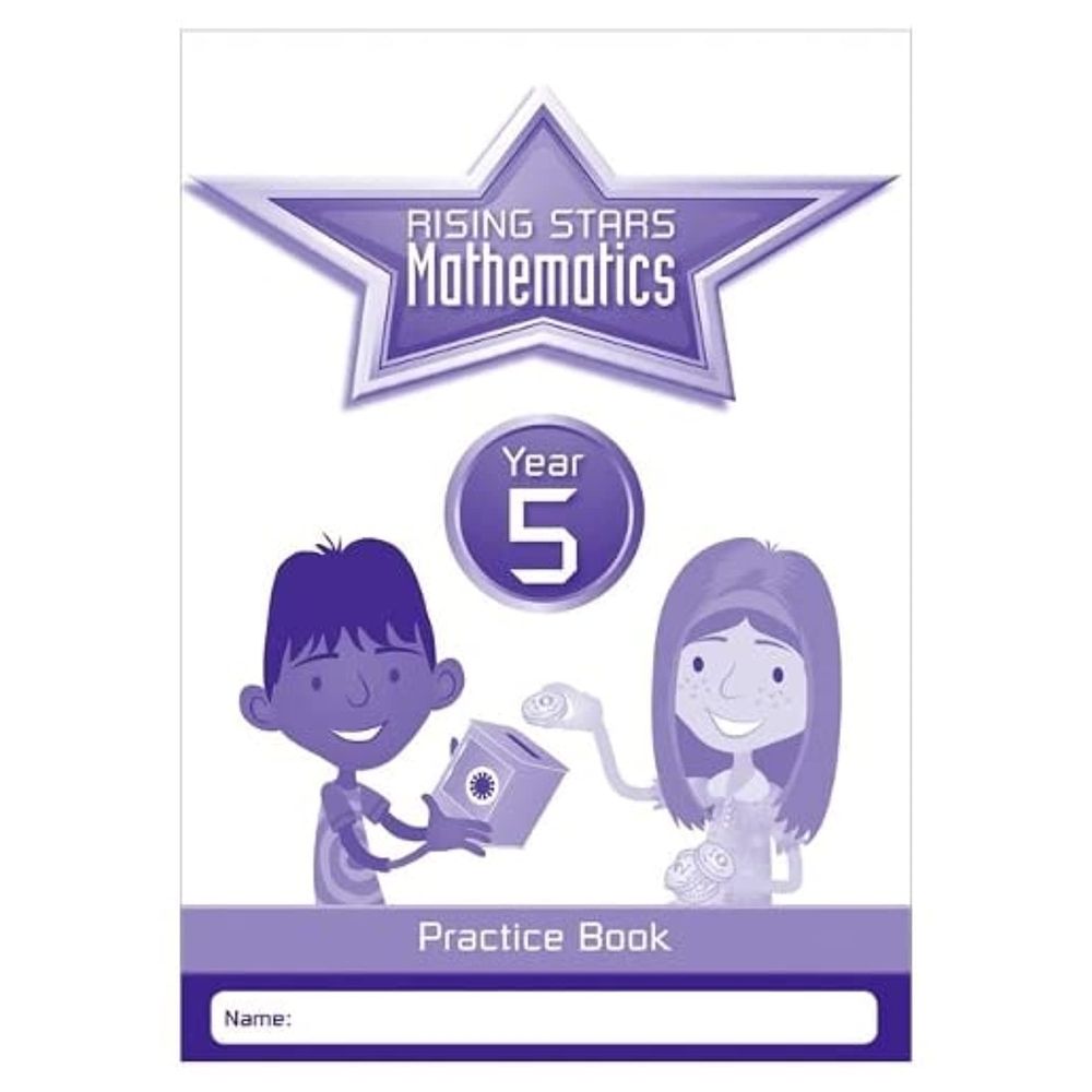  كتاب rising stars mathematics year 5 practice book