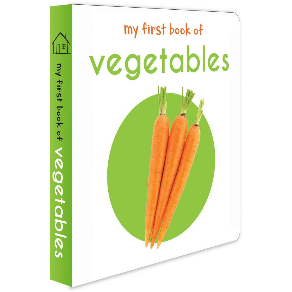 My First Book Of Vegetables: First Board Book