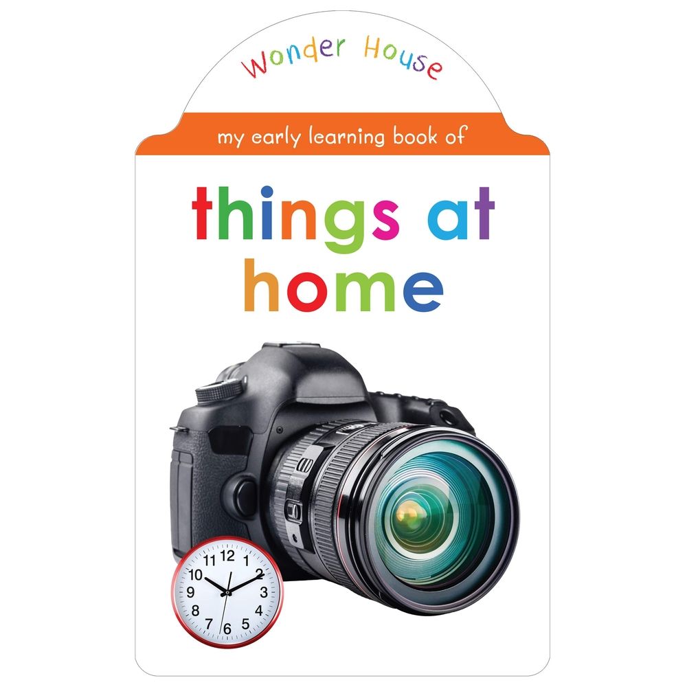 My Early Learning Book Of Things At Home: Attractive Shape Board Books For Kids