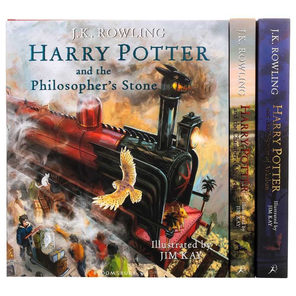 Harry Potter - The Illustrated Collection: Three Magical Classics