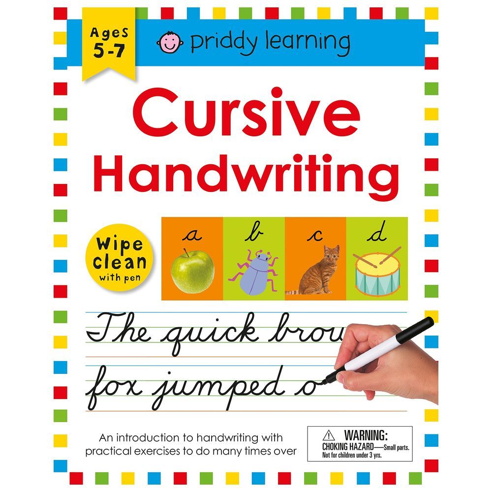 Wipe Clean Workbook: Cursive Handwriting