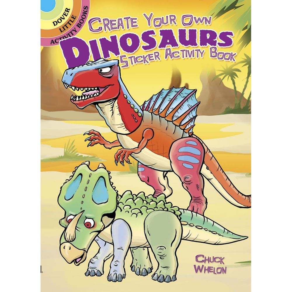 Create Your Own Dinosaurs Sticker Activity Book