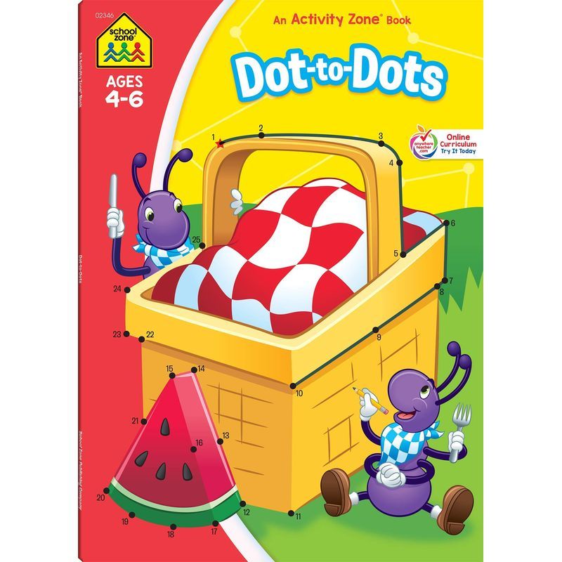 Dot-To-Dots Deluxe Edition Activity Zone Workbook