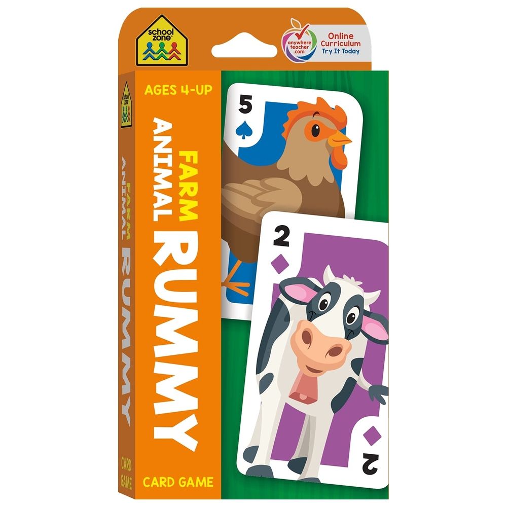 Rummy Farm Animal Card Game