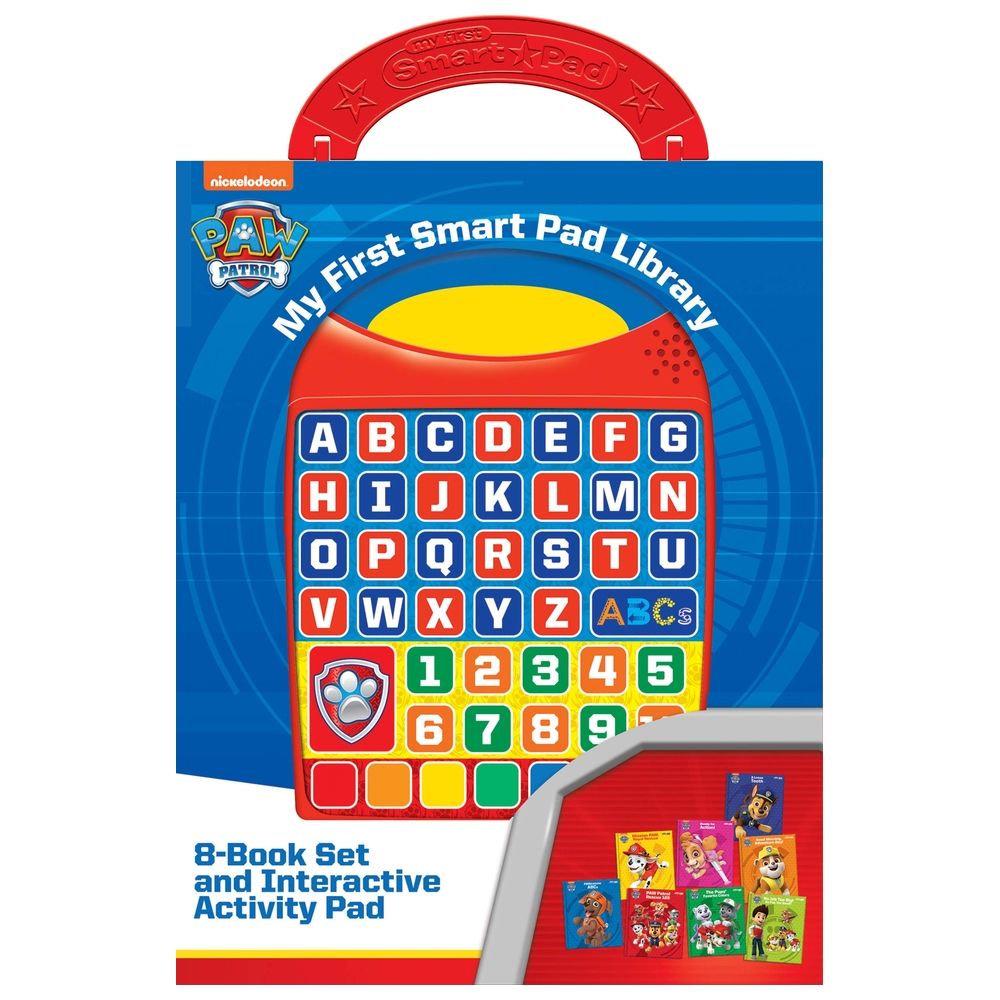 Nickelodeon Paw Patrol: My First Smart Pad Library: 8-Book Set And Interactive Activity Pad