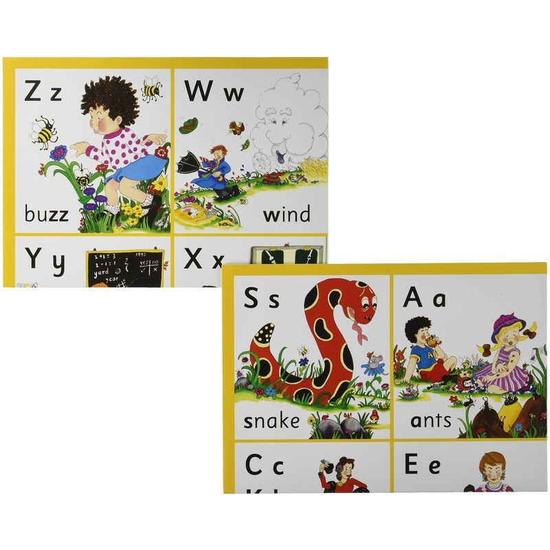 Jolly Phonics Letter Sound Wall Charts: British English Edition