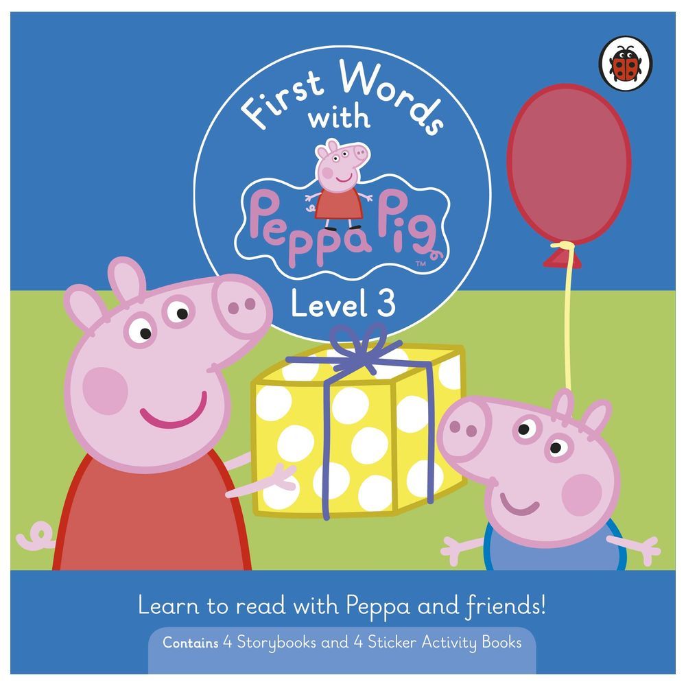 First Words With Peppa Level 3: Box Set of 8 Books