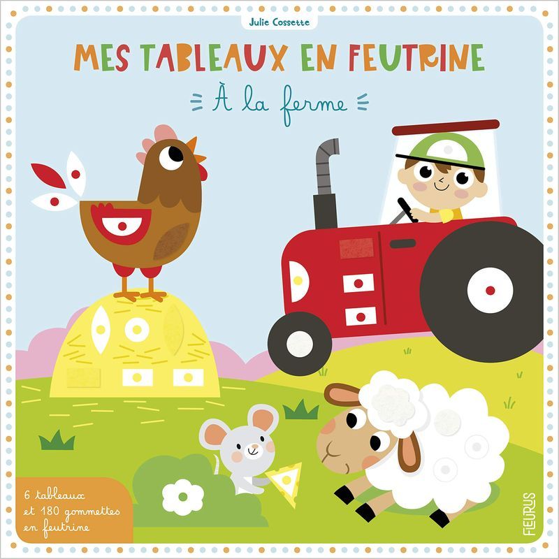 Mes Tableaux En Feutrine - A La Ferme