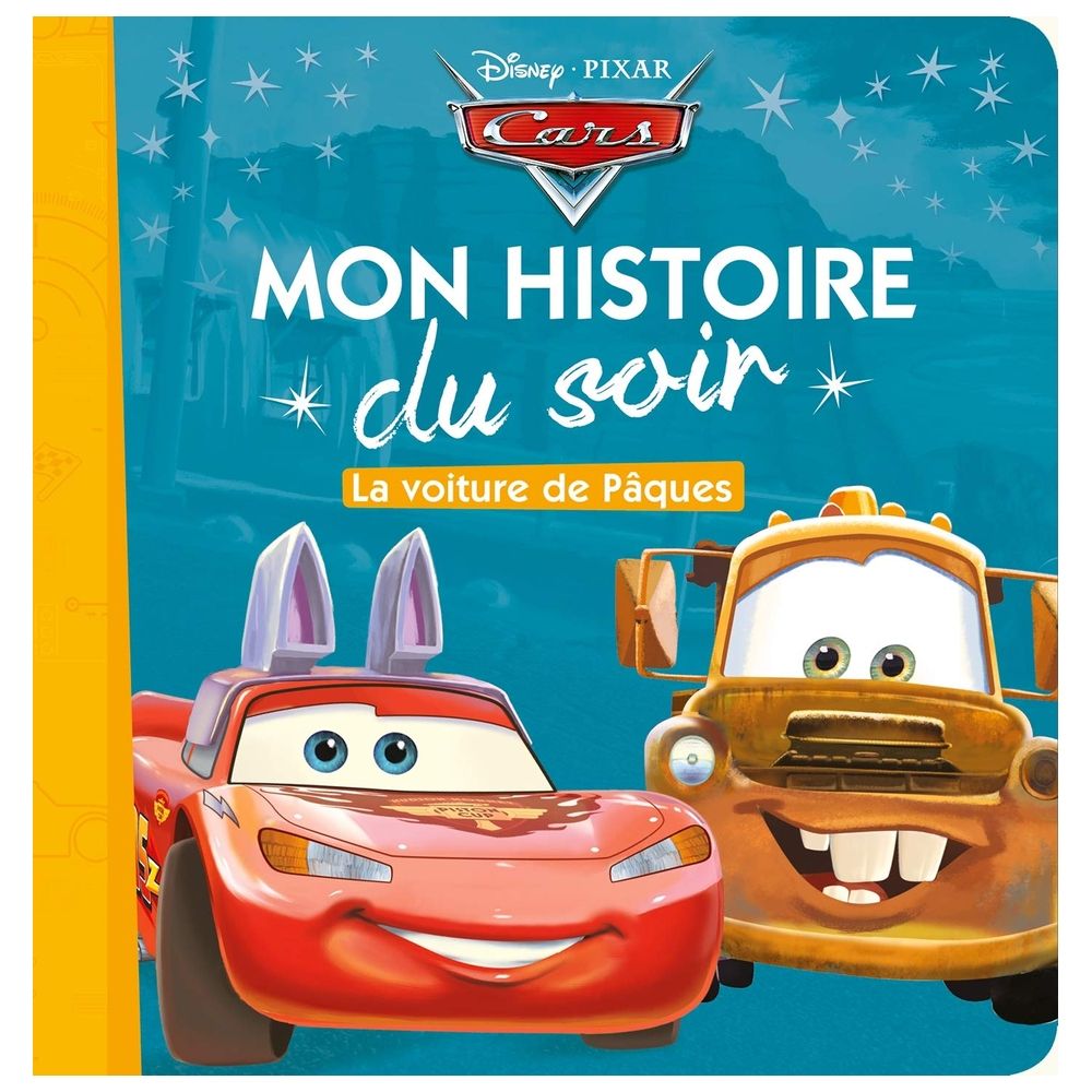  كتاب cars - mon histoire du soir - la voiture de paques - disney