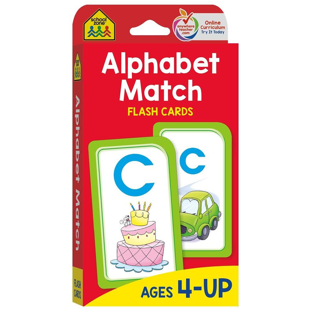 Alphabet Match Flash Cards