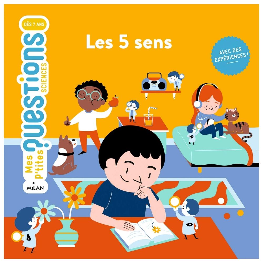  كتاب les cinq sens