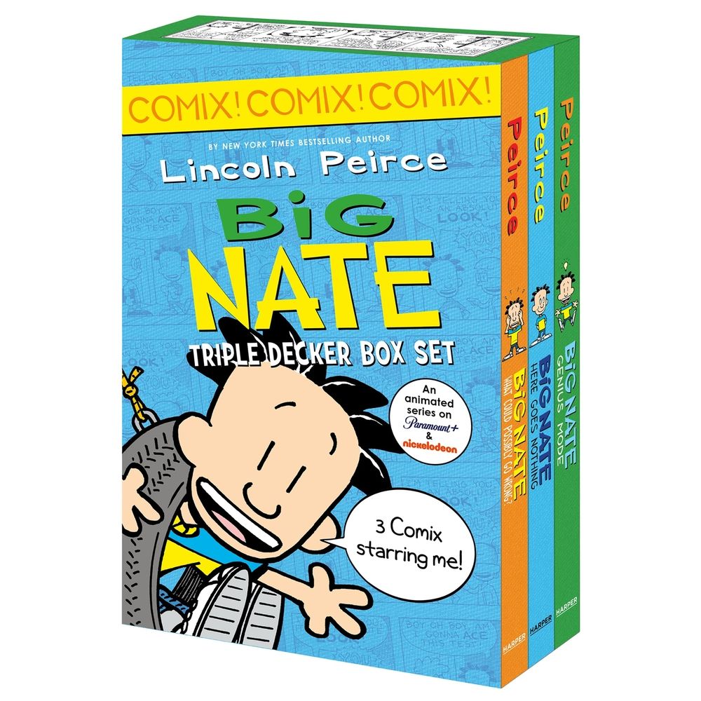 Big Nate Triple Decker Box Set