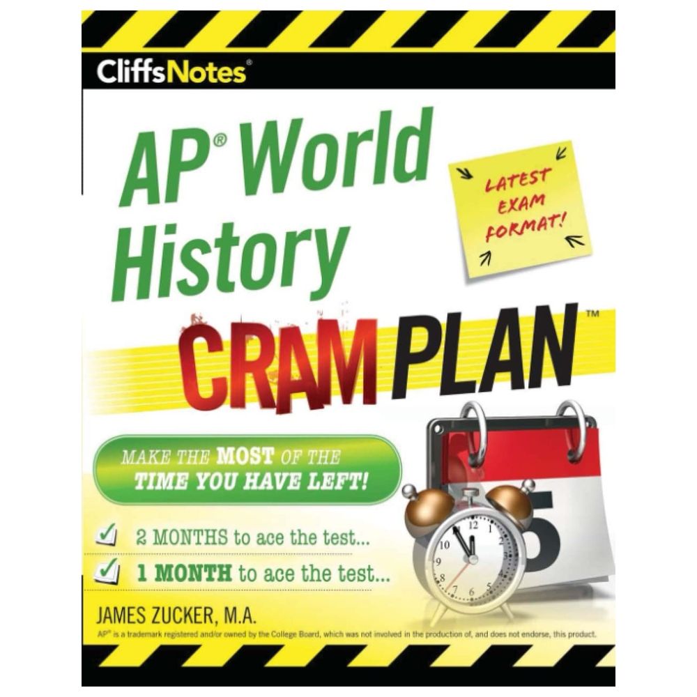 Cliffsnotes Ap World History History Cram Plan