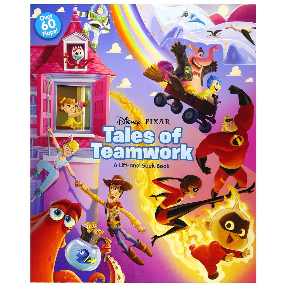 Disney Pixar Tales Of Teamwork: A Lift-And-Seek Book