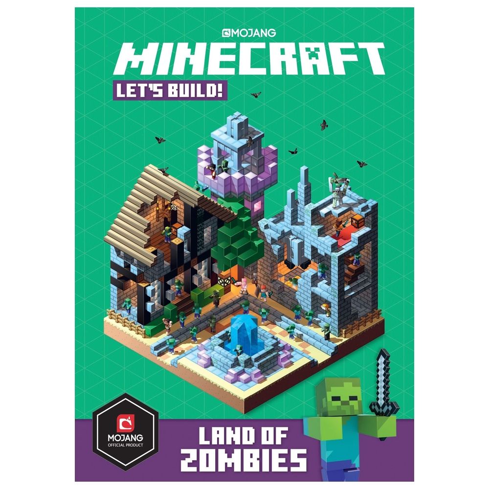  كتاب minecraft let's build! land of zombies