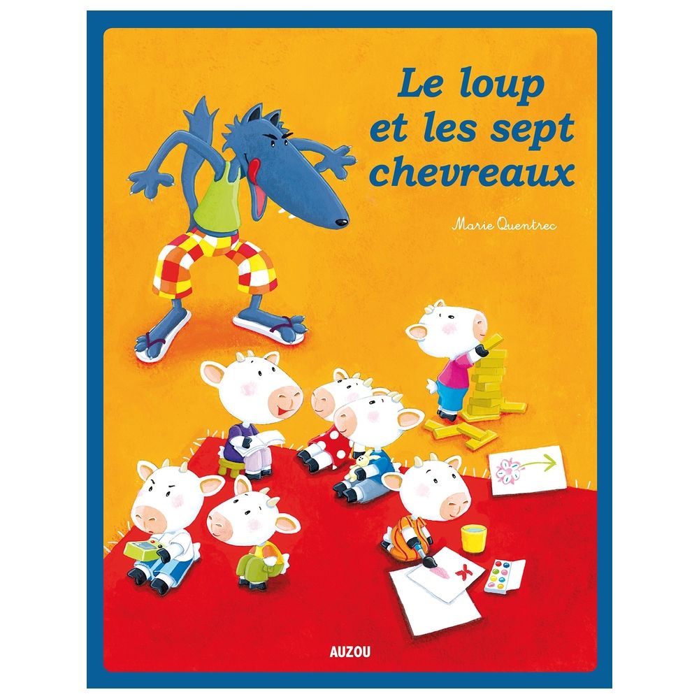  كتاب le loup et les sept cabris