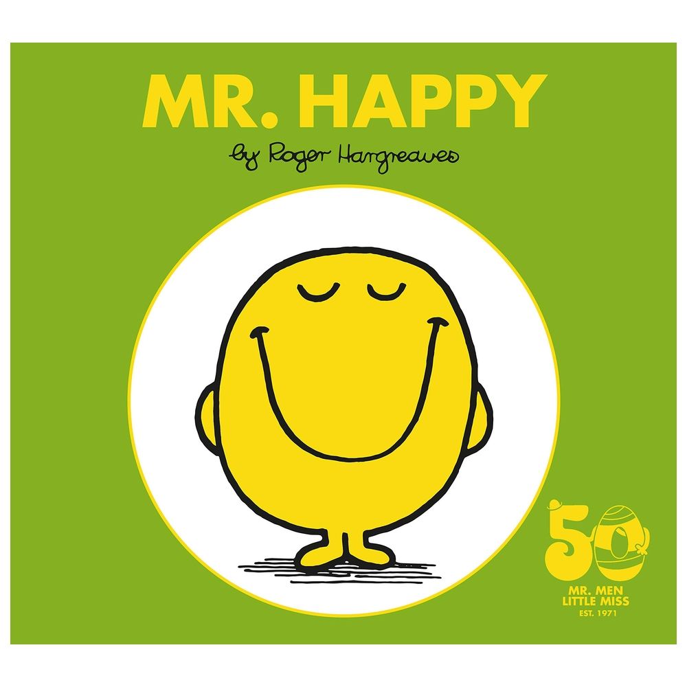  كتاب mr. happy: 50th anniversary edition