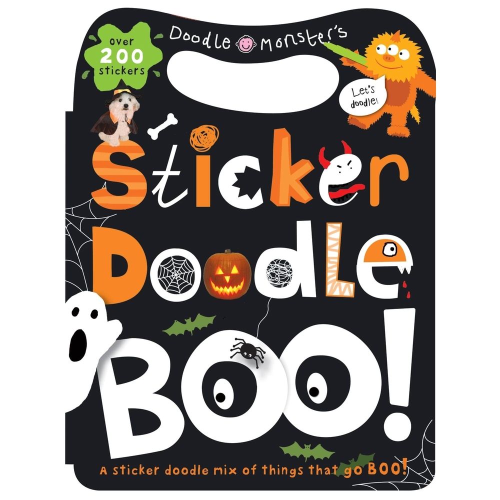 Sticker Doodle Boo!: Things That Go Boo! With Over 200 Stickers