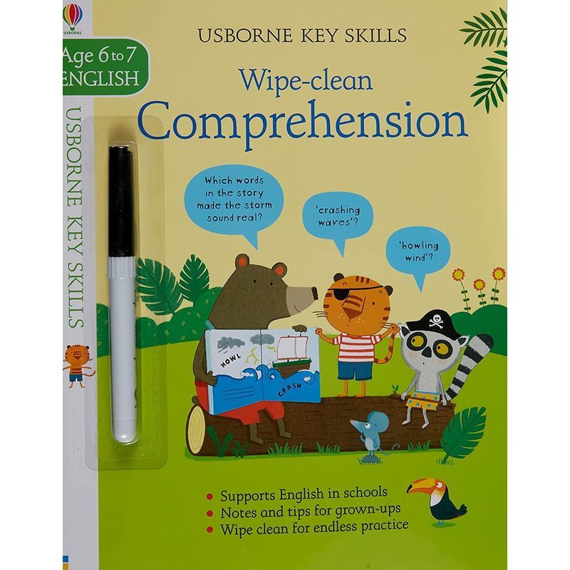 Usborne Books - Wipe-Clean Comprehension 6-7