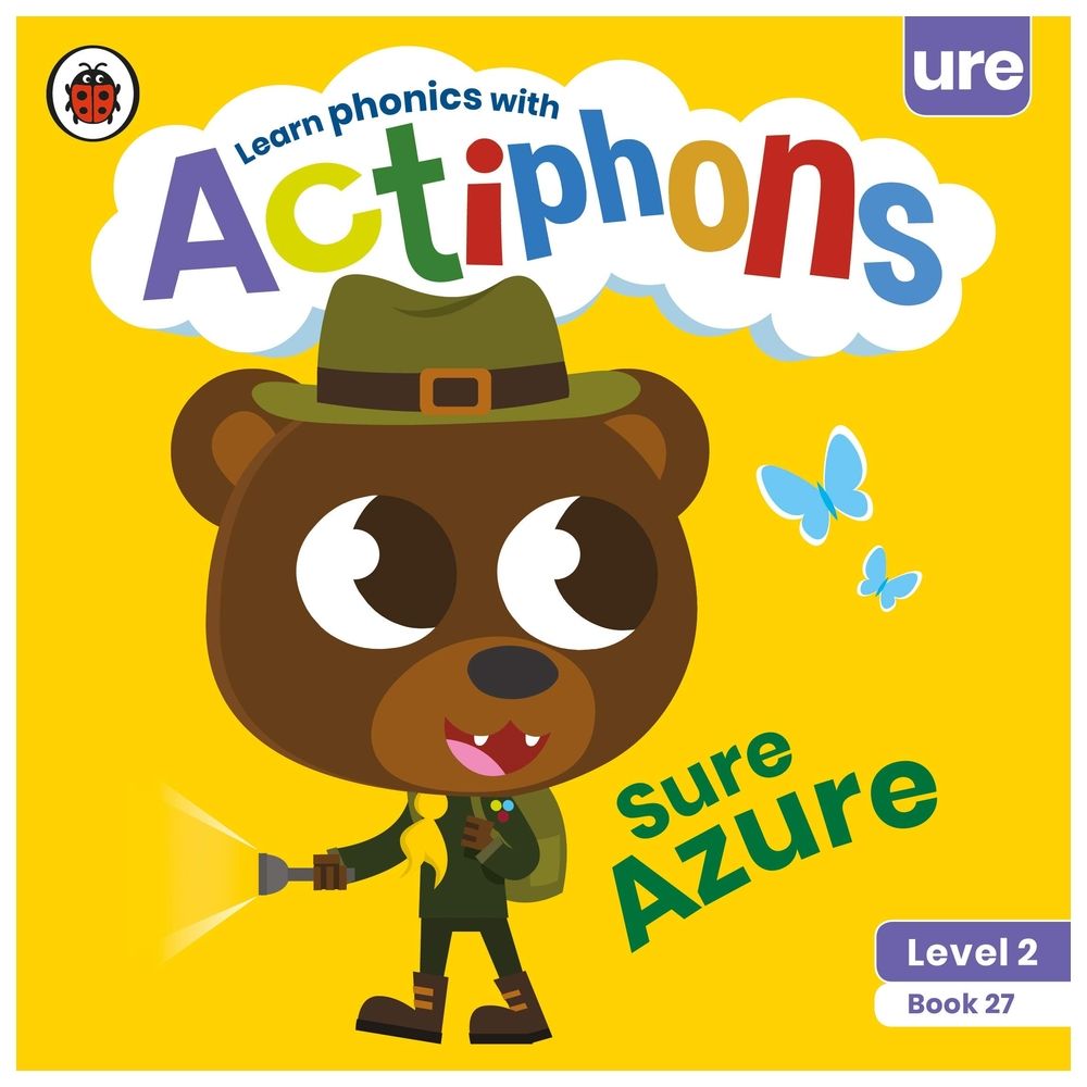 Actiphons Level 2 Book 27 Sure Azure: Learn Phonics And Get Active With Actiphons!