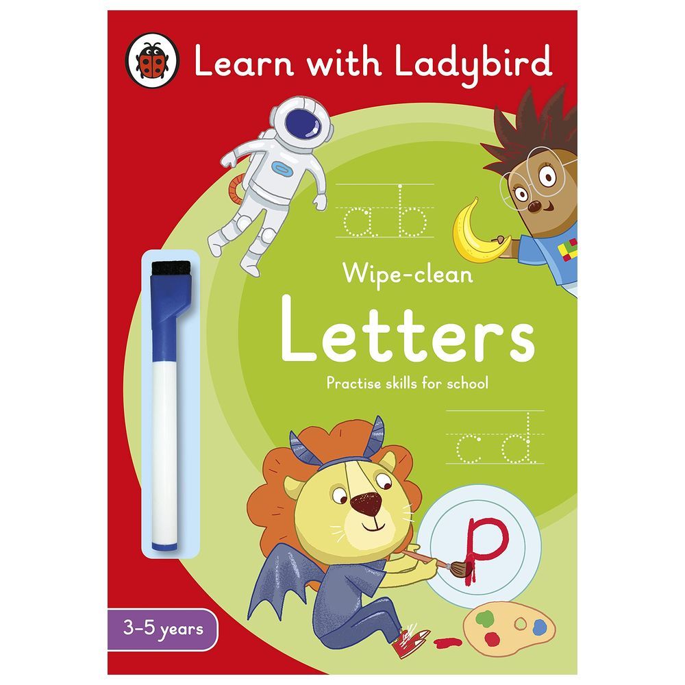 Wipe-Clean Activity Book: Letters