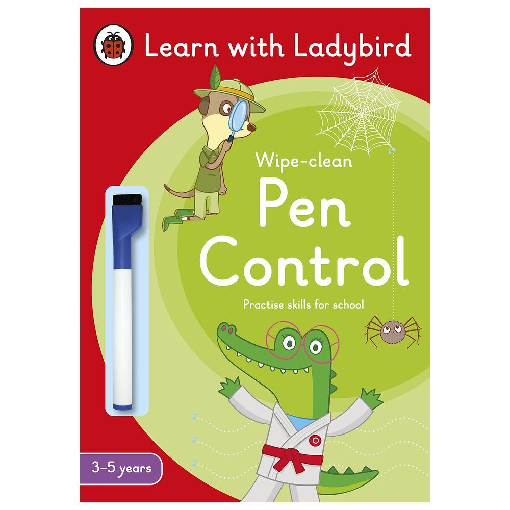 Wipe-Clean Activity Book: Pen Control