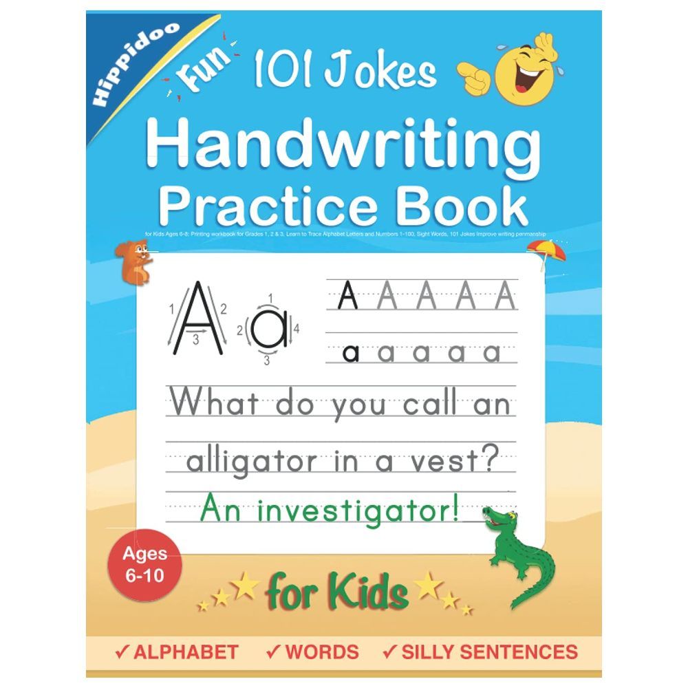 Handwriting Practice Book for Kids