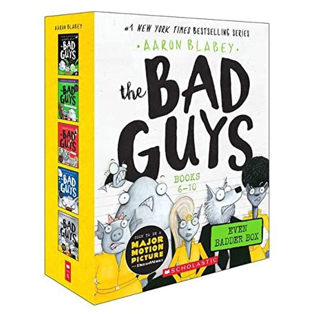 The Bad Guys Even Badder - Set Of 5 Books