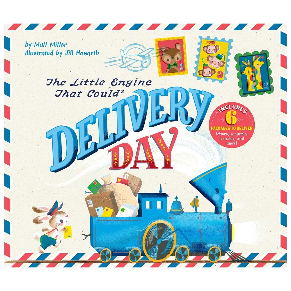  كتاب the little engine that could: delivery day