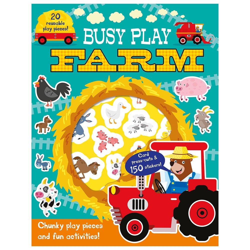  كتاب busy play farm