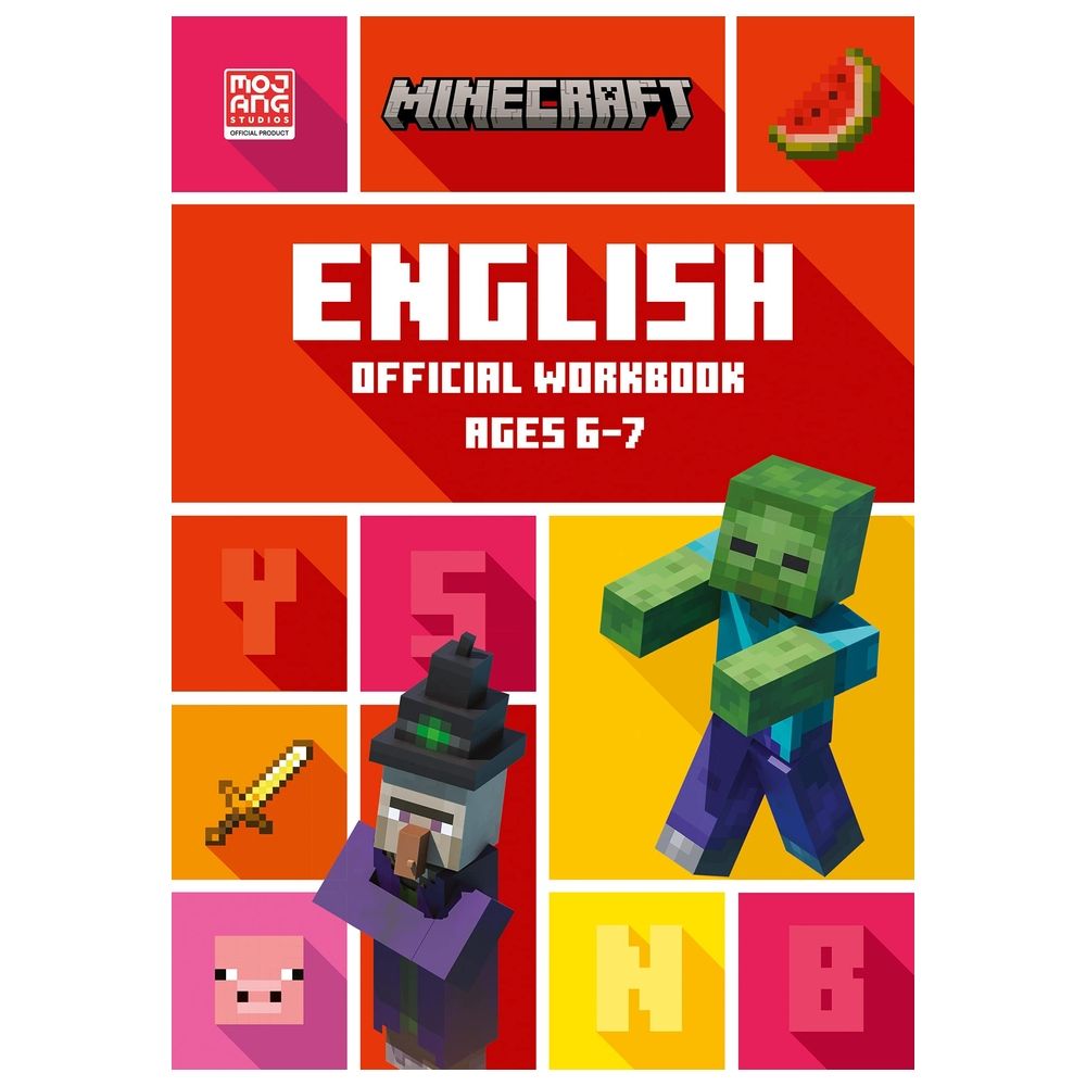 Minecraft English Ages 6 7 Official Workbook