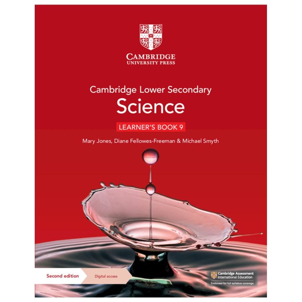 Cambridge Lower Secondary Science Learner's Book 9 With Digital Access (1 Year)