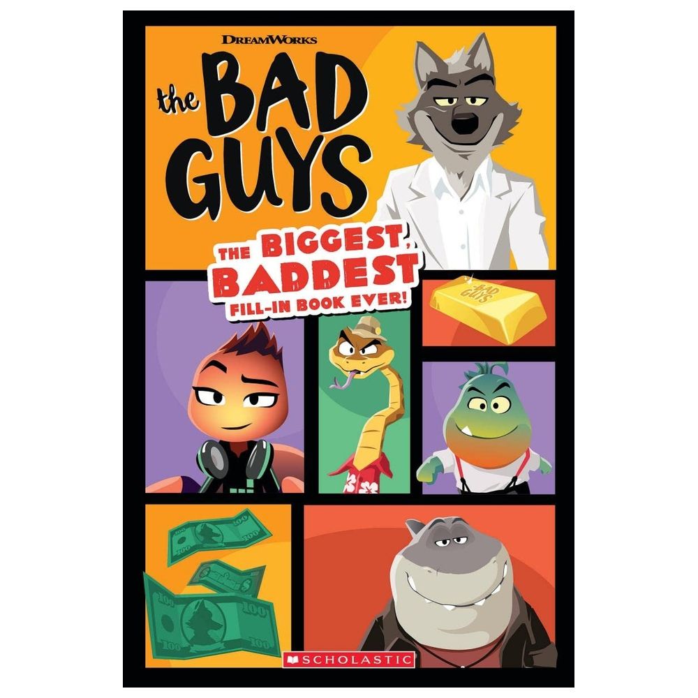 قصة The Bad Guys Movie: The Biggest, Baddest Fill-in Book Ever!