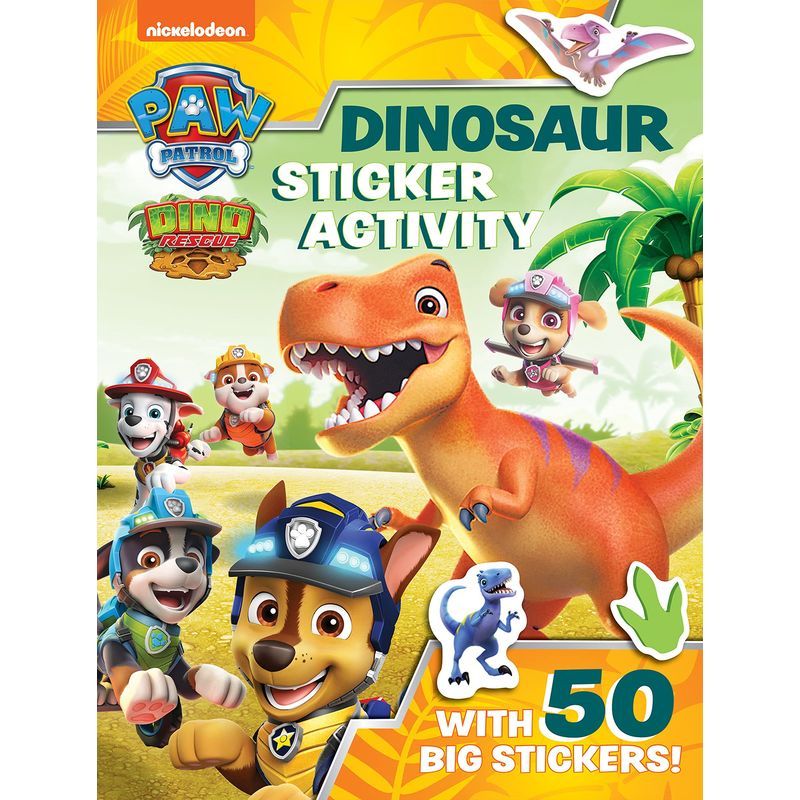 Paw Patrol Dinosaur Sticker Activity